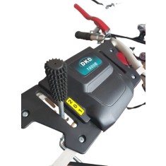 Motocultor Dakard HS1000B NEW 7CP cu far, roti de cauciuc si set freze