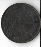 Moneda1 cent 1866 - Hong Kong
