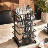 Suport Metalic Modern pentru Uscarea Tacamurilor &ndash; Design Cuisine, CMCLASS