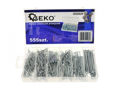 Set universal de pini 555 bucati, GEKO G02826 foto