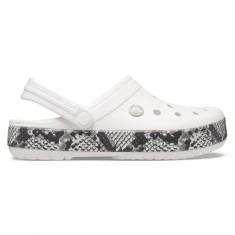 Sabo?i Femei casual Crocs Crocband Snake Print Clog foto