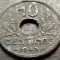 Moneda istorica 10 CENTIMES - FRANTA, anul 1942 * cod 5032 B = ERORI de BATERE
