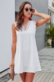 G760-2 Rochie vaporoasa de vara din material lejer, L, S/M