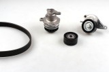 HEPU PK09640 Pompa apa + Set curea transmisie cu caneluri