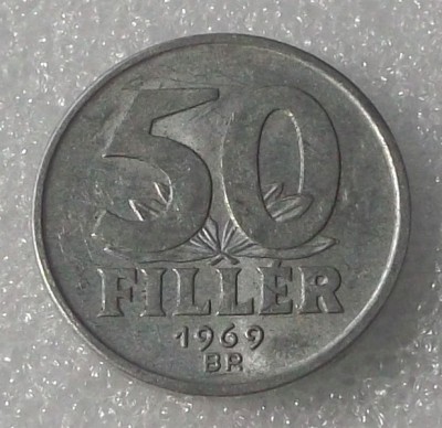 Ungaria 50 filler 1969 ** foto