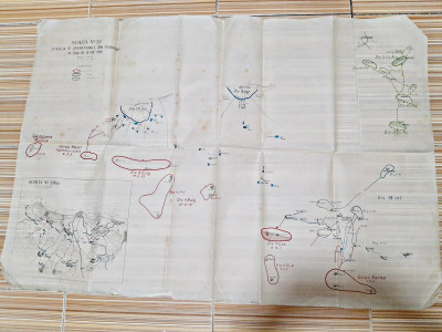 Harta. Schita nr.31 si 31 bis, primul razboi mondial, detalii in descriere foto