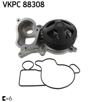 SKF VKPC 88308 Pompă de apă, răcire motor foto