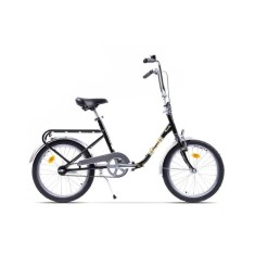 Bicicleta Pliabila Pegas Practic Retro 1S PRACTICR1S201NC, 20&quot;, Negru