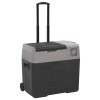 Ladă frigorifică cu roată și m&acirc;ner 40 L negru/gri polipropilenă