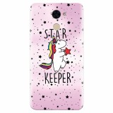 Husa silicon pentru Huawei Enjoy 7 Plus, Unicorn Star Keeper