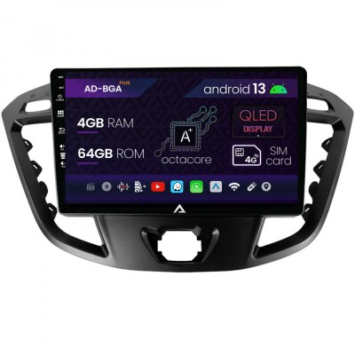 Navigatie Ford Transit Tourneo (2012-2020), Android 13, A-Octacore 4GB RAM + 64GB ROM, 9 Inch - AD-BGA9004+AD-BGRKIT123 foto