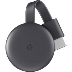 Media player Google Chromecast 3.0 HDMI Full HD 1080p 60fps Streaming Black foto