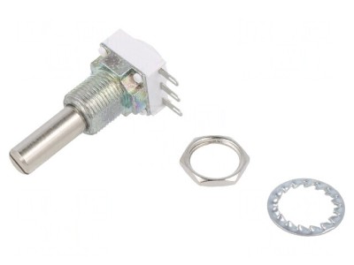 Potentiometru Axial 500&amp;Omega; 1W 6mm Linear foto