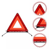 Cumpara ieftin Triunghi reflectorizant de avertizare ECE R27 - pliabil, cu suport metalic si husa de transport