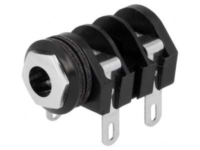 Soclu Jack 6,3mm Mono cu Piuliță Filetată foto