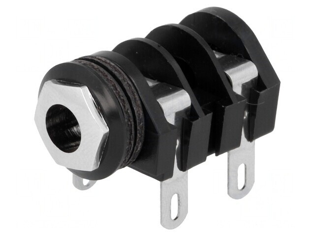 Soclu Jack 6,3mm Mono cu Piuliță Filetată