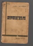 C9568 MEMORATOR DE METROLOGIE - N. ILIOIU, GH. IVANOVICI, VOL. 2