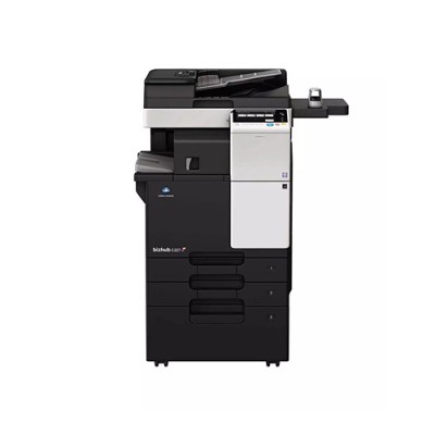 Multifunctionala LaserJet Monocrom, A4/A3, Konica Minolta Bizhub 227, Duplex, USB, Network, Fax, Scanner, Toner inclus, Pagini printate 20 - 50k, 12 L foto