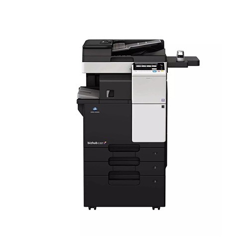 Multifunctionala LaserJet Monocrom, A4/A3, Konica Minolta Bizhub 227, Duplex, USB, Network, Fax, Scanner, Toner inclus, Pagini printate 20 - 50k, 12 L