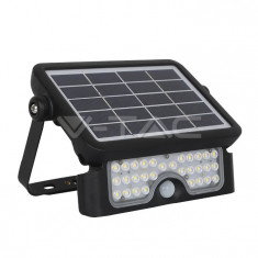 5W Proiector Solar Corp Negru 4000K V-Tac SKU-8547 foto