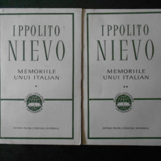 IPPOLITO NIEVO - MEMORIILE UNUI ITALIAN 2 volume