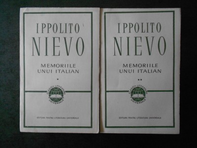 IPPOLITO NIEVO - MEMORIILE UNUI ITALIAN 2 volume foto