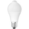 Bec LED Osram clasic mat A60 E27 9W 806lm lumina calda 2700 K, cu senzor miscare
