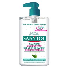 Gel de Maini Dezinfectant Sanytol, 250 ml, Sanytol Geluri Antibacteriane 250 ml, Gel Dezinfectant pentru Maini Sanytol, Geluri Antibacteriene, Sanytol foto