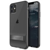 Husa TPU UNIQ Cabrio pentru Apple iPhone 11, Cu suport reglabil, Gri