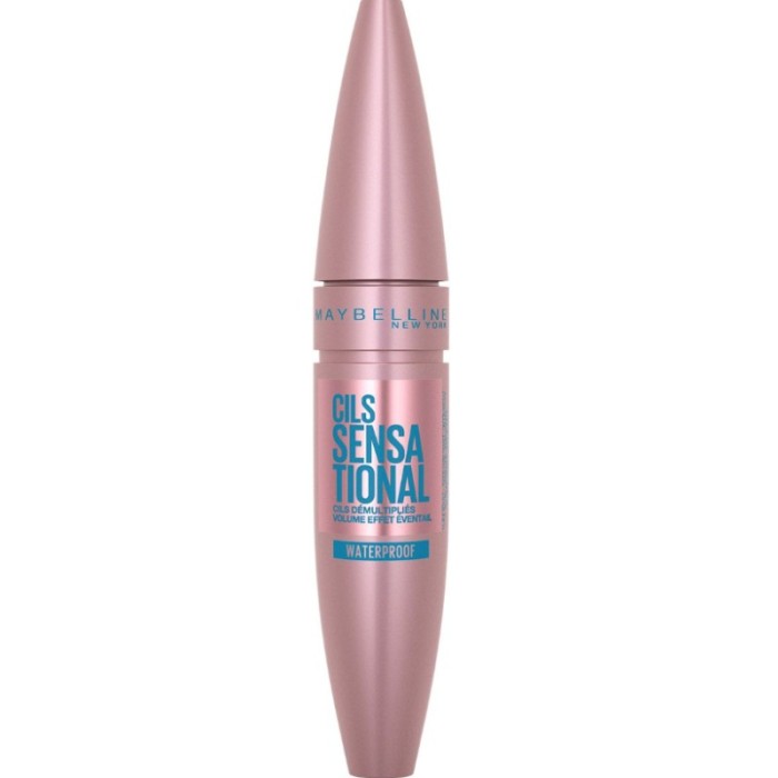 Maybelline Lash Sensational Waterproof Rimel 01 Negru