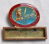 APOLO fabrica de ciorapi si tricotaje, insigna email, superba &amp; rara