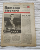 Cumpara ieftin Ziarul ROM&Acirc;NIA LITERARĂ (30 martie 1989) Nr. 13