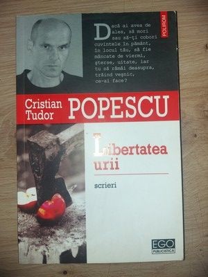 Libertatea urii- Cristian Tudor foto