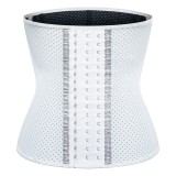 R829-182 Corset brau modelator din latex cu perforatii