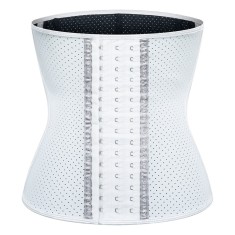 R829-182 Corset brau modelator din latex cu perforatii