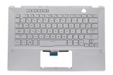 Carcasa superioara cu tastatura palmrest Asus, ROG Zephyrus G14 GA401I, GA401IH, GA401IHR, GA401II, GA401IU, GA401IV, 90NR03F2-R31US2, 6053B1788221, G