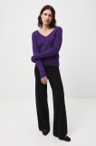 Medicine pulover culoarea violet