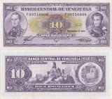 1988 (3 XI), 10 Bol&iacute;vares (P-62) - Venezuela