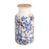 Cumpara ieftin Vaza flori ceramica multicolora 14x26 cm
