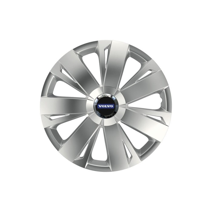 Set 4 capace roti Cu Inel Cromat Energy R15 pentru gama auto Volvo