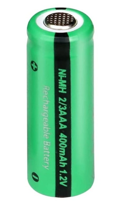 Acumulator 2/3 AAA, Ni-Mh, 400 mAh - tip F