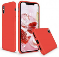 Husa silicon High Copy Apple iPhone X Red foto