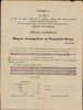 HST A1372 Formular subscriere 1912 Hatodik hadi kolcson