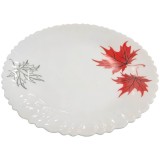Set 6 Farfurii Intinse Opal Alb Model Esma 26cm CNN50161 DNC62783