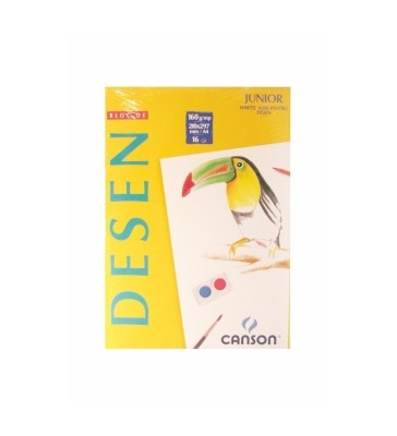 Bloc desen A4 160g, 16 file, Canson foto