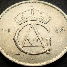 Moneda 50 ORE - SUEDIA, anul 1968 * cod 2718 = excelenta