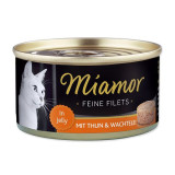 Conservă Miamor File de ton și ouă de prepeliță 100 g