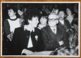Foto originala, Radu Beligan, Marin Sorescu, la spectacol