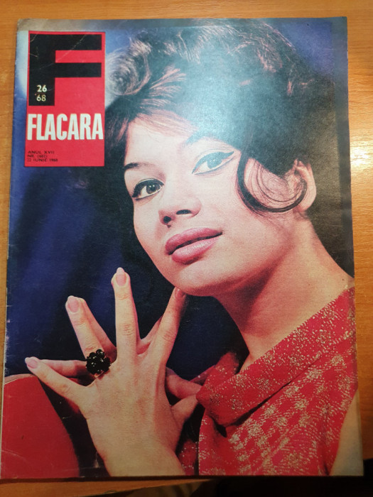 flacara 22 iunie 1968-art. despre jud. constanta,festivalul filmului de animatie