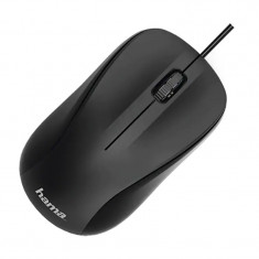 Mouse optic MC-300 Hama, 1200 dpi, 3 butoane, Negru